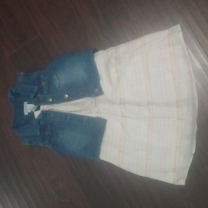 Rachel Zoe dress with Jean vest